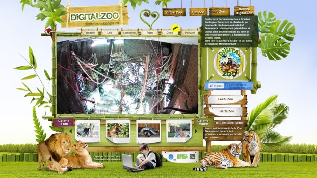 Lumea animalelor in fata ta la Digital Zoo